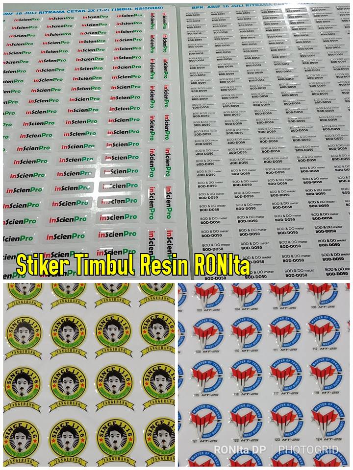 Stiker Resin